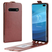 Custodia portafoglio in pelle TPU per Samsung Galaxy S10+