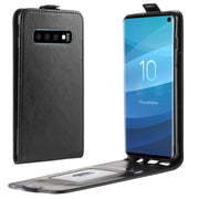 Custodia portafoglio in pelle con chiusura verticale per Galaxy S