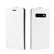 Custodia portafoglio in pelle con chiusura verticale per Galaxy S