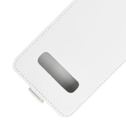 Custodia portafoglio in pelle con chiusura verticale per Galaxy S