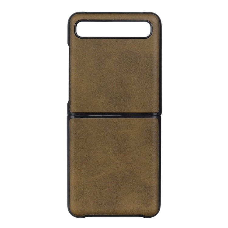Custodia pieghevole in pelle per Samsung Galaxy Z Flip