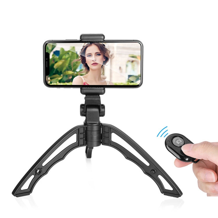 APEXEL Portable Lazy Live Broadcast Desktop Foldable Universal Bluetooth Phone Holder Tripod