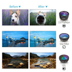 Obiettivo 6 in 1 APEXEL per smartphone compatibili