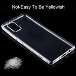 Custodia TPU trasparente ultrasottile per Galaxy A71 5G