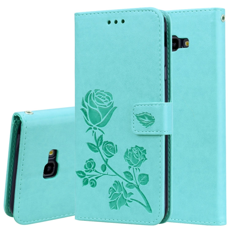Custodia portafoglio in pelle PU rosa per Samsung Galaxy J4+