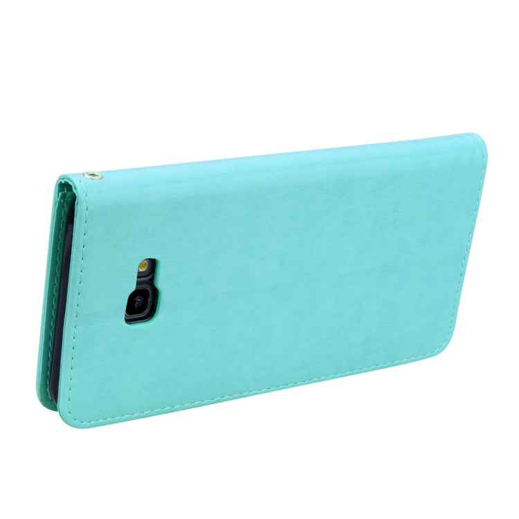 Custodia in pelle PU con chiusura orizzontale in rilievo rosa per Samsung Galaxy J4 Plus, con supporto, slot per carte e portafoglio, For Samsung Galaxy J4 Plus