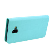 Custodia portafoglio in pelle PU rosa per Samsung Galaxy J6+