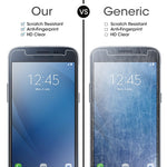 Pellicola in vetro temperato 9H per Galaxy J2 (2016) 10 pezzi
