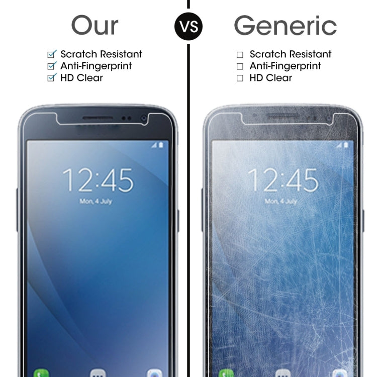Pellicola in vetro temperato 9H per Galaxy J2 (2016) 10 pezzi
