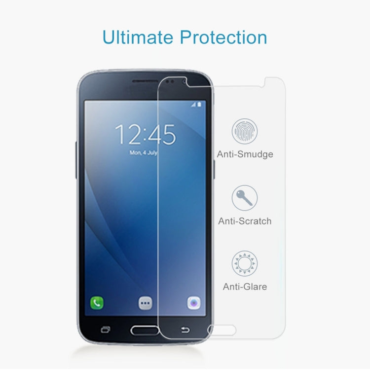 Pellicola in vetro temperato 9H per Galaxy J2 (2016) 10 pezzi
