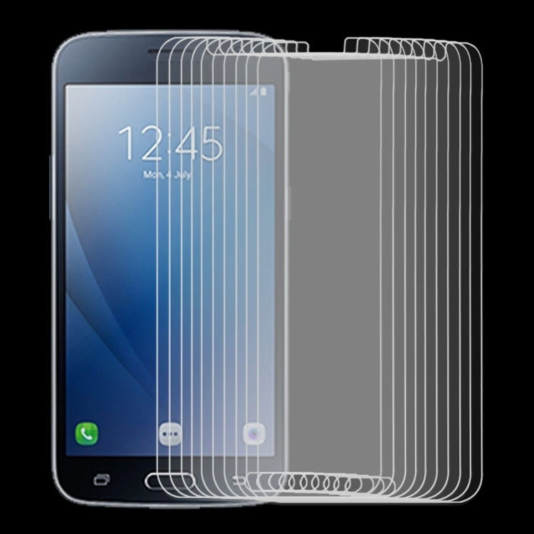 Pellicola in vetro temperato 9H per Galaxy J2 (2016) 10 pezzi