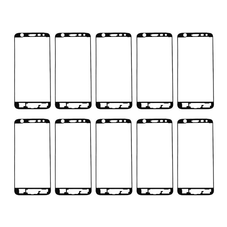 Per Galaxy J5 Prime / G570 10 pezzi di adesivo per alloggiamento anteriore, For Samsung Galaxy J5 Prime