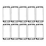Per Galaxy J5 Prime / G570 10 pezzi di adesivo per alloggiamento anteriore, For Samsung Galaxy J5 Prime