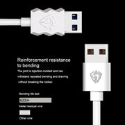 Lenyes LC701 Cavo di ricarica rapida per sincronizzazione dati da USB a micro USB in PVC da 1,5 m 2,4 A, 1.5m Micro USB