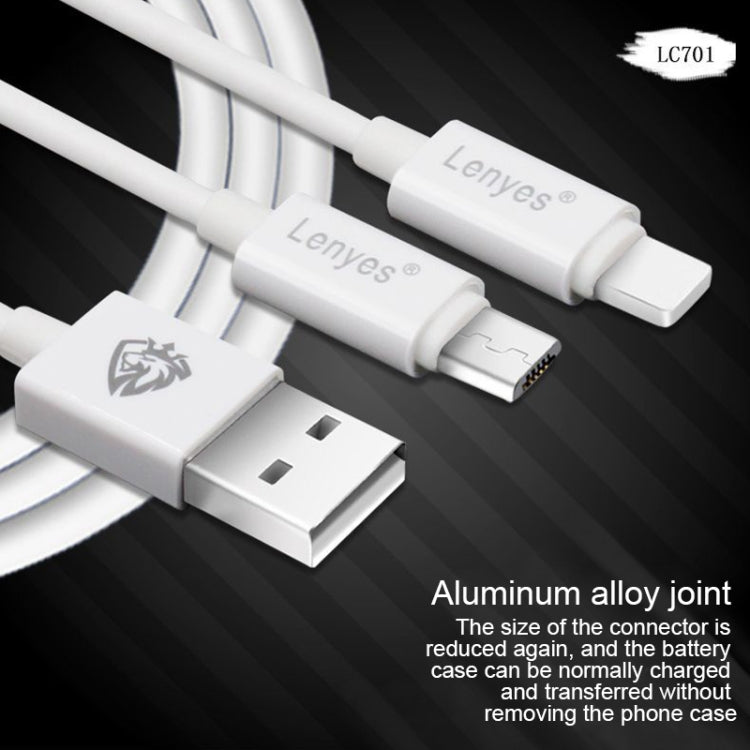 Lenyes LC701 Cavo ricarica rapida Micro USB 2m 2.0A