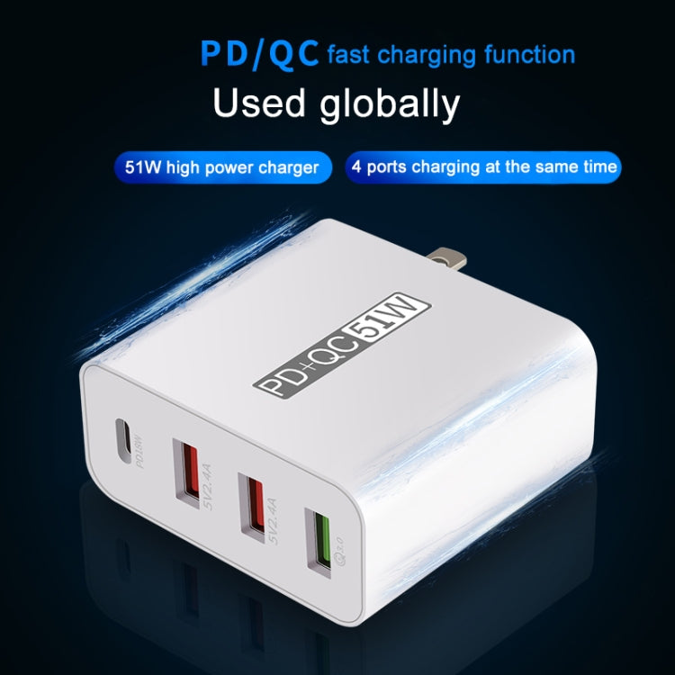 Adattatore di alimentazione USB 4 porte WLX-A6 presa UK
