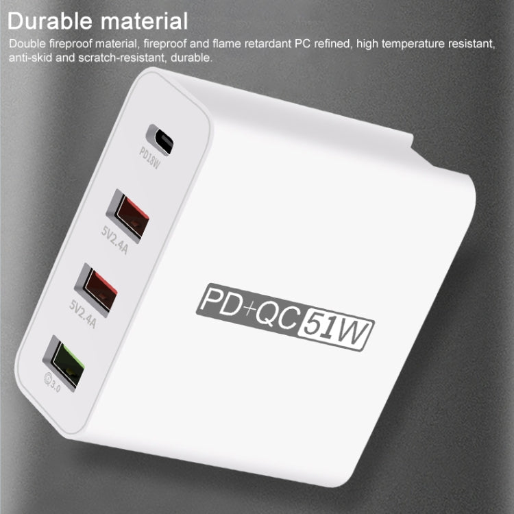 Adattatore USB 4 porte WLX-A6 per ricarica rapida