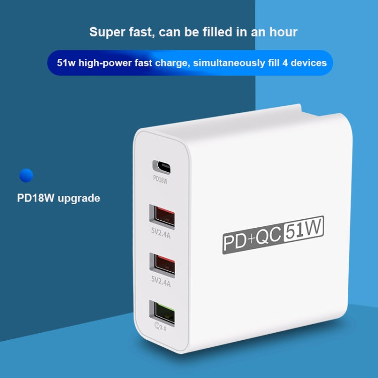 Adattatore di alimentazione USB 4 porte WLX-A6