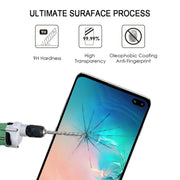 Pellicola vetro temperato per Galaxy S10 Plus 9H 2.5D 25 pezzi