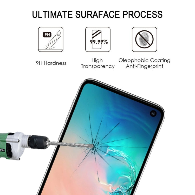 Pellicola vetro temperato per Samsung Galaxy S10 9H 25 pezzi