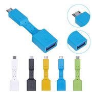 Adattatore OTG da micro USB maschio a USB 3.0 femmina da 5 pezzi, Micro USB to USB 3.0
