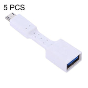 Adattatore OTG da micro USB maschio a USB 3.0 femmina da 5 pezzi, Micro USB to USB 3.0