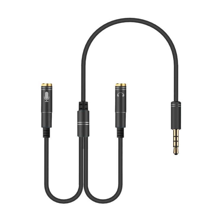 Splitter cavo audio TPE 2 in 1 da 3,5 mm 32 cm