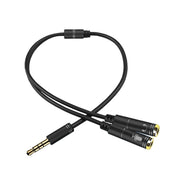 Splitter cavo audio TPE 2 in 1 da 3,5 mm