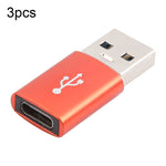 Adattatore USB-C femmina a USB 3.0 maschio in alluminio