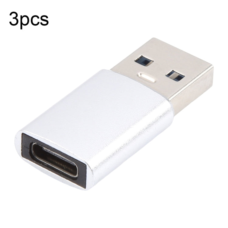 Adattatore USB-C femmina a USB 3.0 maschio in alluminio