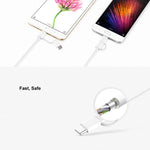 Cavo dati USB a Micro USB e USB-C 2,4A QC3.0 30 cm