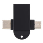 Adattatore USB 3.0 femmina a USB-C maschio OTG con foro imbracatu