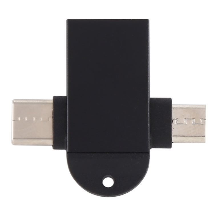 Adattatore USB 3.0 femmina a USB-C maschio OTG con foro imbracatu
