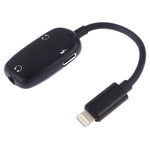 Adattatore auricolari 8 pin con ricarica per Apple