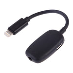 Adattatore auricolari 8 pin con ricarica per Apple
