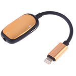 Adattatore auricolari 8 pin con ricarica per Apple