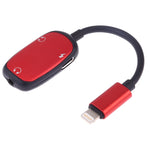 Adattatore auricolari 8 pin con ricarica per Apple