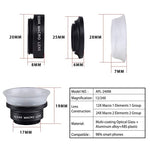 Obiettivo macro APEXEL 12X e 24X per smartphone