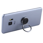 Supporto anello in metallo con motivo CD per smartphone compatibi