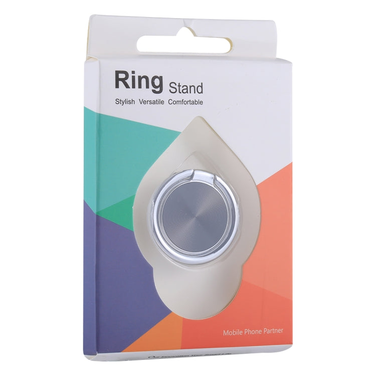 Supporto anello in metallo con motivo CD per smartphone compatibi