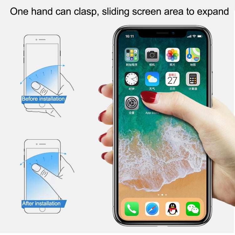 Supporto anello in metallo con motivo CD per smartphone compatibi