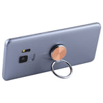 Supporto anello in metallo con motivo CD per smartphone compatibi