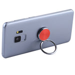 Supporto anello in metallo con motivo CD per smartphone compatibi