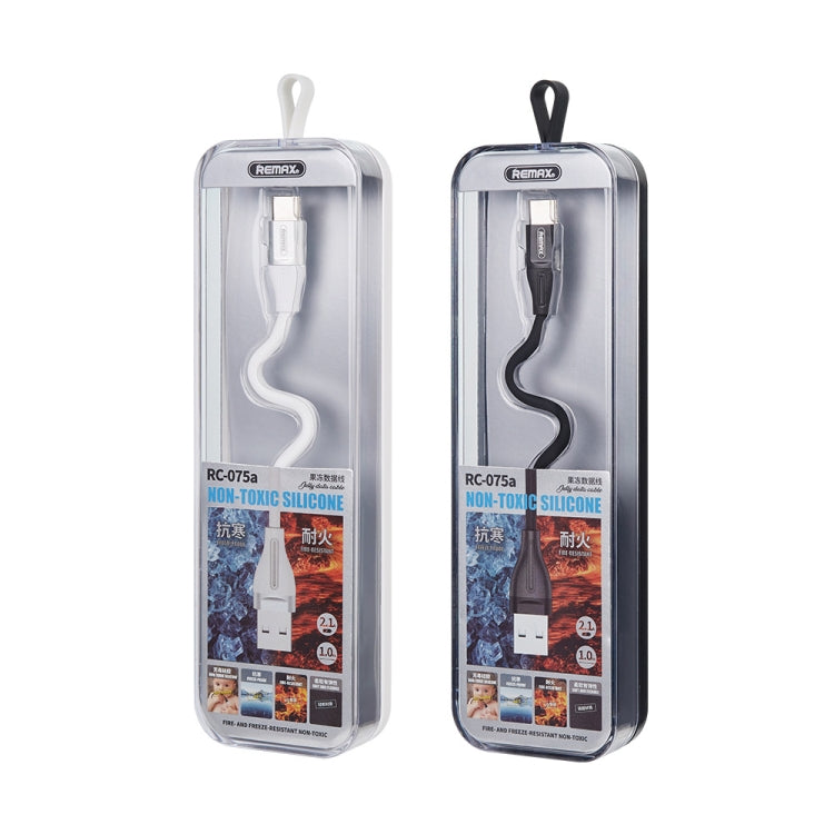 REMAX RC-075a Cavo dati Jell da USB a USB-C/Type-C da 1 m 2,1 A, Type-C