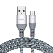 REMAX RC-152M Cavo dati per respirazione colorato da USB a Micro USB da 1 m 2,4 A, Micro USB