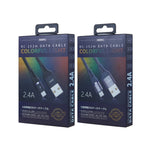 REMAX RC-152M Cavo dati per respirazione colorato da USB a Micro USB da 1 m 2,4 A, Micro USB