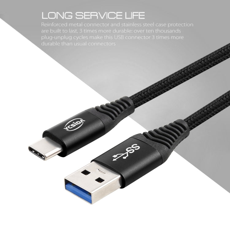 Cavo ricarica USB a Tipo C 1,2 m nylon intrecciato