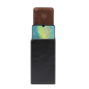 Custodia in pelle universale con marsupio per smartphone 6,3"
