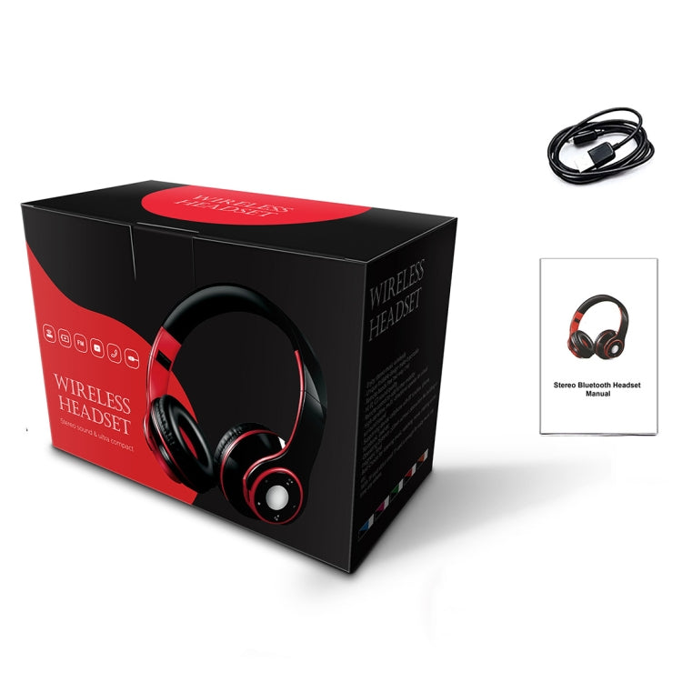 SG-8 Bluetooth 4.0 + EDR Cuffie Wireless Over-ear TF Card Radio FM Cuffie stereo con microfono