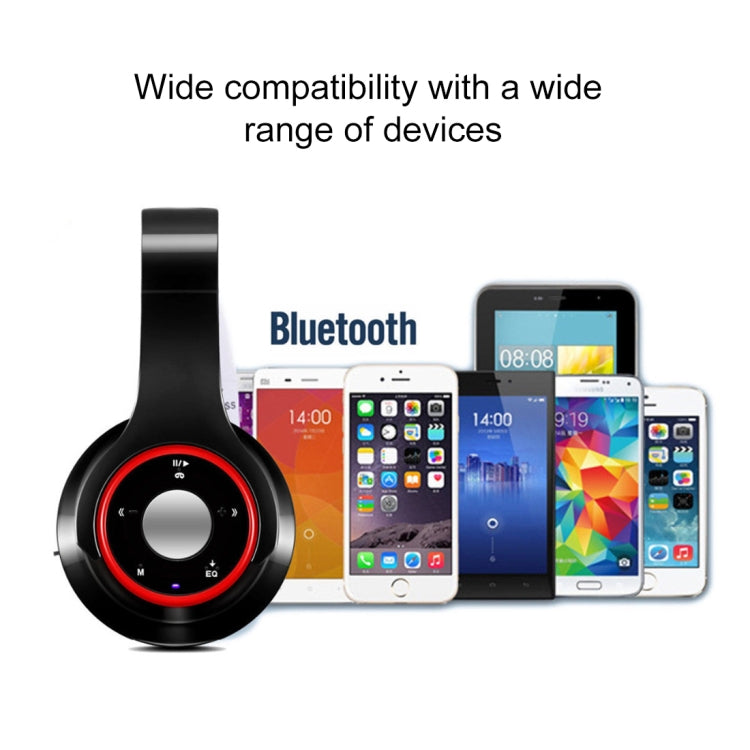 SG-8 Bluetooth 4.0 + EDR Cuffie Wireless Over-ear TF Card Radio FM Cuffie stereo con microfono